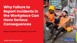 Why Failure to Report Incidents in the Workplace Can Have Serious Consequences. A worker had an accident inside warehouse and his coworker is with him. His supervisor is reporting the accident to safety manager.